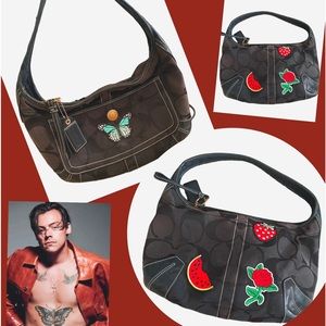 😍 COACH UPCYCLED OOAK Shoulder Bag-  See pics  FIRM